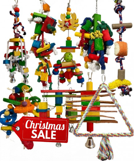 9 X Parrot Toy Pack - African Grey, Amazon, Eclectus, Cockatoo Etc - RRP £133.91 - Pack 4 9 X Parrot Toy Pack - African Grey, Amazon, Eclectus, Cockatoo Etc - RRP £133.91 - Pack 4